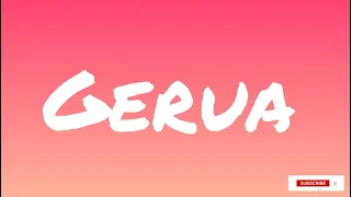 Gerua Karaoke with Lyrics | Dilwale | Ft. Arjit Singh, Antara Mitra