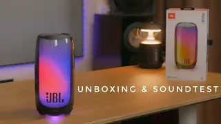 JBL PULSE 5 - UNBOXING & SOUNDTEST "LOOKS INCREDIBLE?!🥵😱"