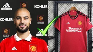 💥Sofyan Amrabat OFFICIAL Unveiling As Man United Player, SHIRT NUMBER✅ | Welcome To Manchester💥