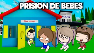 El Team Anormal me Encerró en un Prisión Solo para Bebés en Brookhaven Roblox