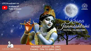 Sri Krishna Janmashtami Celebrations 2021 | Kirtans | Abhiseka | Special Festival Address