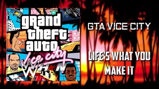 GTA Vice City | Talk Talk - Life's What You Make It [Flash FM] + AE (Arena Effects)