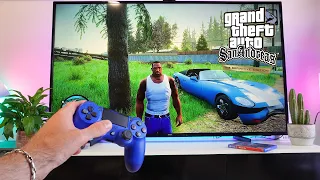 GTA:SAN ANDREAS (Definitive Edition) PS4- POV Gameplay Test, Graphics, Impression