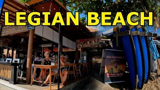 LEGIAN BEACH BALI || Legian Beach Today Situation