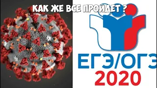 Экзамены в 2020 году/ЧТО ЖЕ БУДЕТ???/КАК ВСЁ ПРОЙДЁТ?