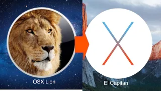 How to update Mac OSX Lion to El Capitan (2022)