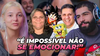 CANTEI COM OS PERSONAGENS DA MINHA INFÂNCIA feat. Seu Madruga, Dona Florinda, Goku... [REACT]