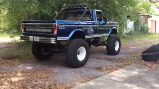 Bigfoot 1 monster truck replica clone 1977 Ford Highboy F-250