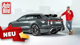 Audi A6 Avant e-tron concept (2022) | Kombi-Studie erinnert an den RS 6 | mit Jan Götze