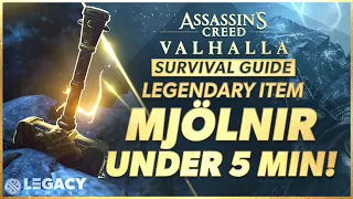 How To Find Mjolnir | Legendary Weapon | Assassin's Creed Valhalla Survival Guide