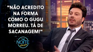 Danilo Gentili e Rafael Ilha não acreditam no motivo da morte de Gugu | The Noite (09/12/21)