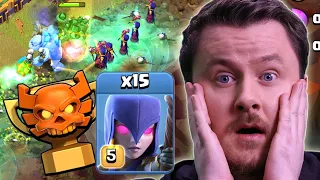 15 HEXEN überraschen Gegner in der Clankriegsliga | Clash of Clans