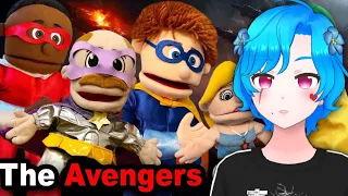 ROSE’S EX IS A VILLAIN! | SML Movie: The Avengers Of D!【Reaction】