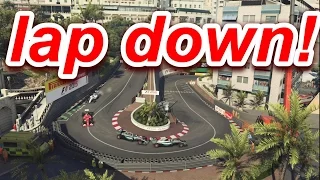 F1 2015 lap down challenge Monaco