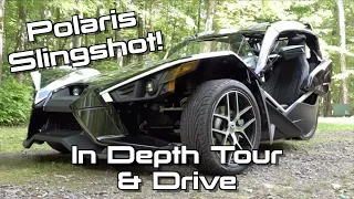 2019 Polaris Slingshot Grand Touring: Start Up, Test Drive & In Depth Tour