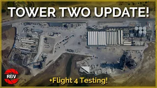 Tower Two Breaks Ground! Starbase Flyover Update 41