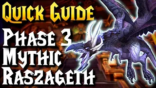 Mythic Raszageth Quick Guide - PHASE THREE | Vault of the Incarnates