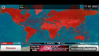 Plague inc. Causal bacteria speedrun (20:16.05)