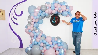 BALLOON DECORATION IDEAS 👶 GENDER REVEAL 👶 BABY SHOWER - GUSTAVO GG