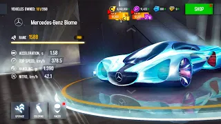 IT'S GOOD HANDING | ASPHALT8 MULTIPLAYER MERCEDES - BENZ BIOME TEST RANK 1489