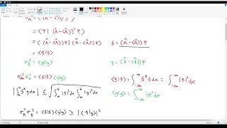 Griffiths QM 3.5.1 - Generalized Uncertainty Principle