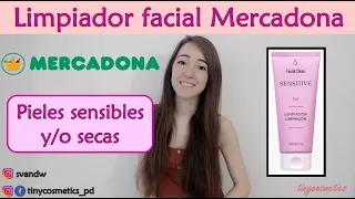 Limpiador facial Sensitive de Deliplus (Mercadona): ideal pieles sensibles y secas {tinycosmetics}