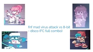 fnf mad virus attack vs 8-bit - disco (FC full combo)