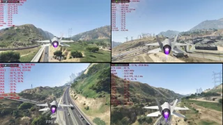 GTA V  i7 7700k vs FX 8320 - In game Benchmark (GTX 1060 6GB)