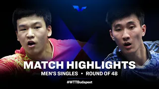 Xiang Peng vs Lee Sangsu | MS | WTT Star Contender European Summer Series 2022 (R48)