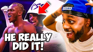 Reacting to Niko SNEAKING Into KSI’s Boxing Match (In the ring)