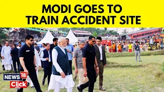 Odisha Train Accident | PM Modi Visits Odisha Train Accident Site In Odisha | PM Modi In Odisha