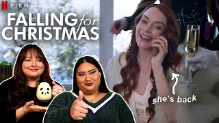 Lindsay Lohan's New Christmas Movie Serves Hallmark Cheese | Falling For Christmas *REACT*