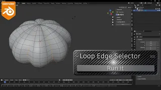 Speed Up Your 3D Modeling Workflow with the New "Edge Loop Selector" Addon - Blender Tutorial