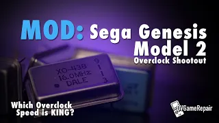 Sega Genesis Model 2 Overclock: Speedtest Shootout