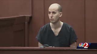 Man accused of killing family members takes witness stand during hearing