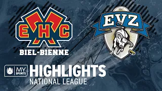 HC Bienne - EV Zoug 0-2 (0-1; 0-0; 0-1)