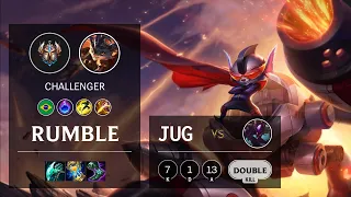 Rumble Jungle vs Kha'Zix - BR Challenger Patch 11.2