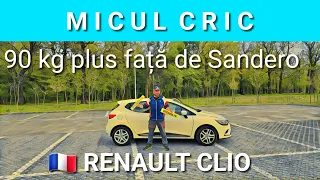 De ce este Renault Clio 4 (micul cric) cu aproape 90 kg mai greu decât Dacia Sandero ?