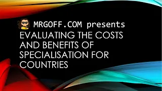 GCSE Economics: Specialisation and regions