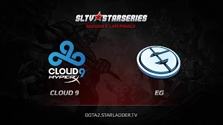 Cloud 9 vs EG, SLTV StarSeries X Finals, Day 2, Game 2