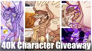 40K Special - Character Design & Raffle! [CLOSED]