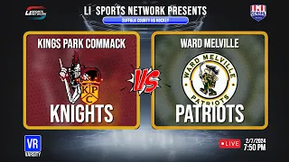 SCHSHL Varsity Ice Hockey | Kings Park Commack vs Ward Melville