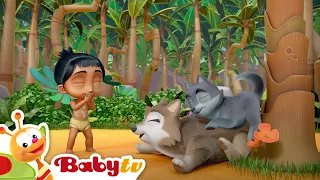 Mowgli and the gang are goofing around! 🤪 Jungle Book, coming soon exclusively on @BabyTV