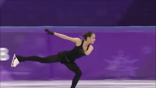 Alina Zagitova 3-3-3-3-3 practice at PyeongChang 2018