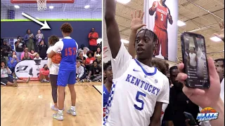 A.J. Dybantsa VS Zion Collins! CP3 Rising Stars Camp Dunk Contest!