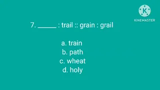 Analogy - 12 items Practice Test Actual na lumabas SA Civil Service Exam noon.