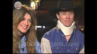 Tuff Hedeman & Kellie Frost "8 Seconds" 1/23/94 - Bobbie Wygant Archive