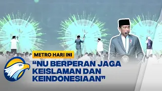 Presiden Jokowi Hadiri Resepsi Puncak 1 Abad NU