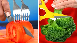 果物と野菜の皮むきと切り方🍅🥦🍍