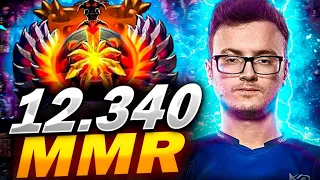 12.340 HIGHEST AVERAGE MMR - NEW WORLD RECORD IN DOTA 2 HISTORY !!